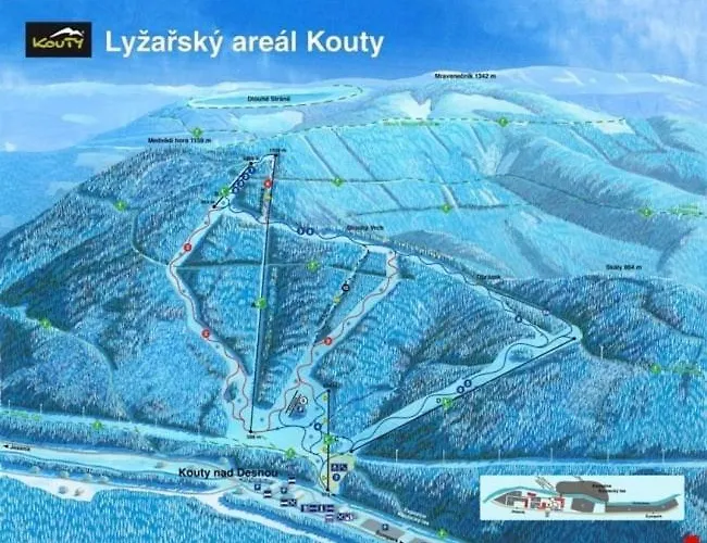Horsky Primo U Sjezdovky Kouty Nad Desnou Loučná nad Desnou